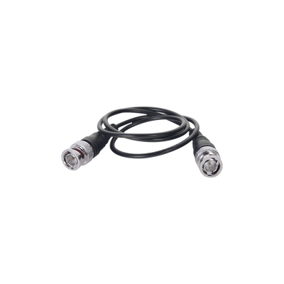 EPCOM POWERLINE Cable Coaxial armado con conector BNC y longitud de 60 cm, Optimizado para HD ( TurboHD, HD-SDI, AHD ) MOD: J-BNC-06M