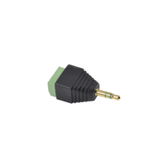 EPCOM POWERLINE Adaptador para audio y video de 3.5 mm con terminal atornillable MOD: JR58