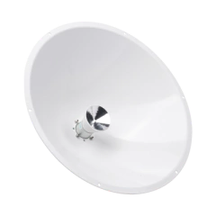 JIROUS Antena direccional de Alto Rendimiento/ Parábola profunda para mayor aislamiento al ruido / 24.5 dBi / (4.9 - 6.4 GHz) / Filtro para mayor aislamiento de señal / Conectores N-Hembra / Fácil Montaje y Soporte de acero inoxidable / Rado JRC-24DD-SDUPLEX