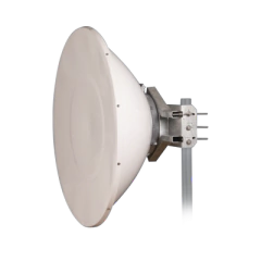 JIROUS Antena Direccional de Alto Rendimiento / 36 dBi / 4 ft / 5.9-7 GHz / Conectores R-SMA / Alto Aislamiento al Ruido / Fácil Montaje y herraje de acero inoxidable / Radomo Incluido JRMD-1200-6-MIMO