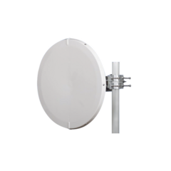 JIROUS Antena Direccional, Dimensiones (2 ft / 60.96 cm), Ganancia 36 dBi, 10.1-12 GHz, Conector de guía de onda para B11, Incluye montaje de alineación MOD: JRMD68010/11RA