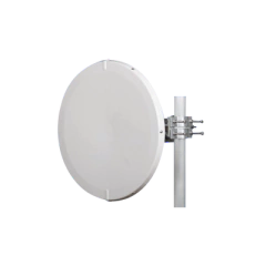 JIROUS Antena Direccional, Dimensiones (2 ft / 60.96 cm), Ganancia 36 dBi, 10.1-12 GHz, Conector de guía de onda para B11, Incluye montaje de alineación MOD: JRMD68010/11RA