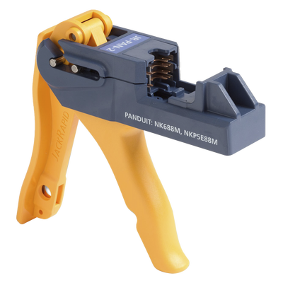 FLUKE NETWORKS Herramienta de Terminación JackRapid™, Para Conectores de Impacto 110 de Panduit NK688M y NKP5E88M MOD: JR-PAN-2