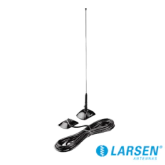 PULSE LARSEN ANTENNAS Antena Móvil VHF, para Cristal (on glass), Rango de Frecuencia 144 - 160 MHz. MOD: KG-144UD