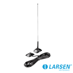 PULSE LARSEN ANTENNAS Antena Móvil VHF, para Cristal (on glass), Rango de Frecuencia 160 - 174 MHz. MOD: KG-160UD