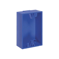 STI Caja trasera de montaje color azul para estaciones de parada STOPPER MOD: KIT-71100A-B
