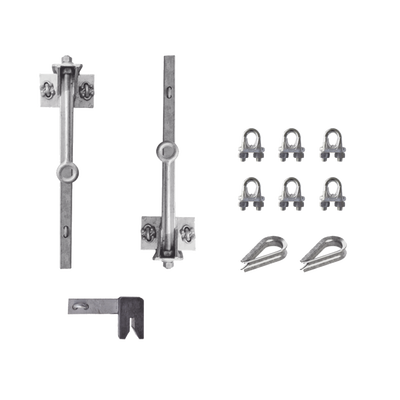 SYSCOM TOWERS Kit de Línea de Vida para Torres STZ30G, STZ35G y STZ45G hasta 15 metros de altura. MOD: KIT-LV15