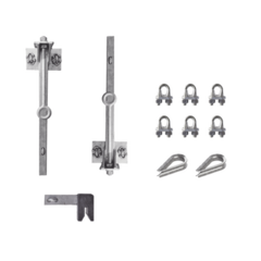 SYSCOM TOWERS Kit de Línea de Vida para Torres STZ30G, STZ35G y STZ45G hasta 30 metros de altura. KIT-LV30