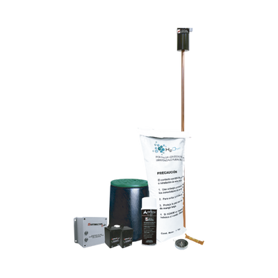 TOTAL GROUND Kit de tierra física (VARIGROUND) con supresor de pico (SOHO) y accesorios de instalación., MOD: KIT-MASTER-SOHO