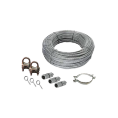 TOTAL GROUND Kit de Retenida para sujeción de Mástil de Hasta 6 metros. MOD: KIT-R-MASTIL6