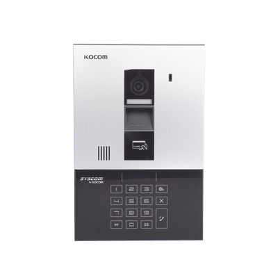 KOCOM Sistema Multiapartamento Touch, Hasta 450 Apartamentos, 300 Metros, Apertura con tarjeta MOD: KLP-C420R