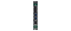 KRAMER DTAxrC2-IN2-F34 Tarjeta de entrada 4K de 2 canales para señales HDMI HDR sobre HDBaseT con audio analógico y proveedor de PoE