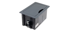 KRAMER TBUS-10xl Solución Multi–Conexión Modular para Montaje en Mesa — Tapa Retractil Manual