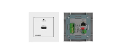 KRAMER WP-789T Transmisor 1 — Gang en formato Wall plate con aceptador de PoE para señales 4K60 4: 2: 0 HDMI con RS — 232 e IR sobre HDBaseT de largo alcance on internet