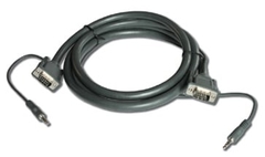 KRAMER Conector en Ángulo Lateral a 45º 15 pines HD (M) a 15 pines HD (M) 0.90(M)
