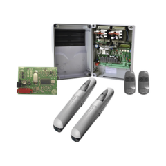 CAME Kit de operadores AXO 3024 Para puertas Abatibles de hasta 3 Metros y 500 Kg de peso por hoja MOD: KT-AXO-3024