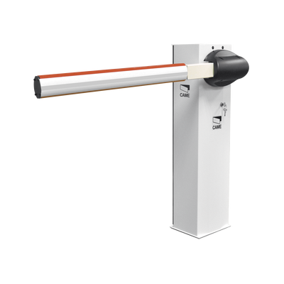 CAME Kit de barrera vehicular CAME G3750 / Incluye mástil de 4 metros sin iluminación / Incluye resorte 001G04060 (Resorte verde) MOD: KT-G3750W