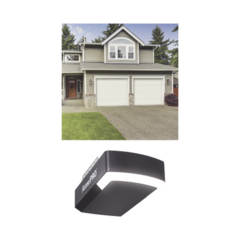 ACCESSPRO KIT COMPLETO Puerta GARAGE148 / Lisa / Color blanco / Insulada / Incluye Motor FS1000SPEED / 1/2HP / Fuerte/Silencioso/Luz LED/Motor DC . MOD: KT-GAR148