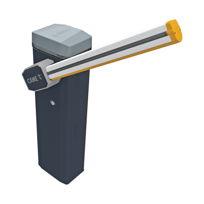 CAME Kit de Barrera Vehicular CAME GT4 con Brazo Iluminado Rojo-Verde / Izquierda o Derecha Configurable en Campo / MOD: KT-GT4-LED