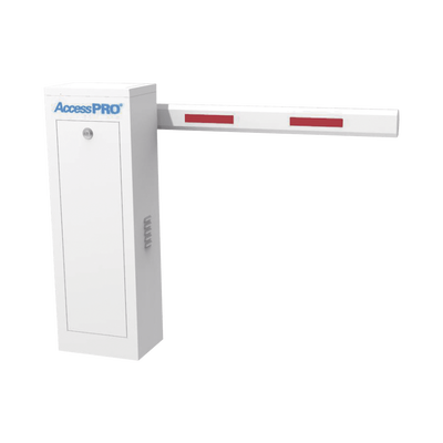 ACCESSPRO Kit de Barrera Vehicular Derecha y Brazo de hasta 4 metros / Tiempo de Apertura 3 segundos MOD: KT-XBF-4MR