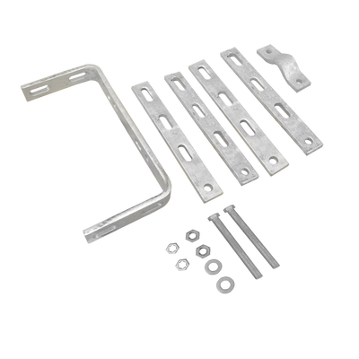 ROHN Herraje para Sujeción de Escalerilla a Pierna de Torre SSV (5/16"-3"). MOD: KY-615