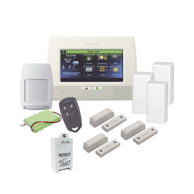 HONEYWELL HOME RESIDEO Panel de Alarma Inalambrico con Pantalla Touch en Español MOD: L7000LAK