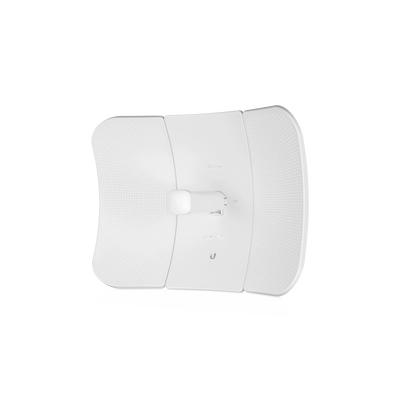 UBIQUITI NETWORKS LiteBeam 2x2 MIMO airMAX AC Long Range CPE hasta 450 Mbps, 5 GHz (5150 - 5875 MHz) con antena integrada de 26 dBi MOD: LBE-5AC-LR