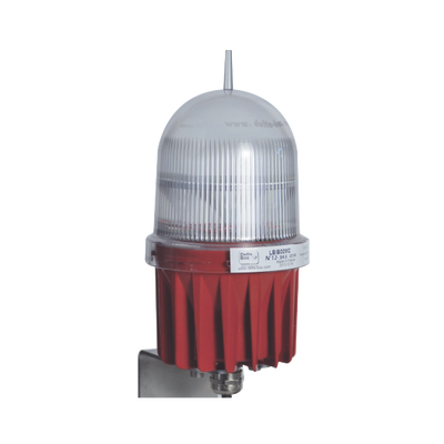 DELTA BOX Lampara de Obstrucción LED con Certificación FAA L-810, con 100,000 Horas de Vida. MOD: LB-IB10-FFMC