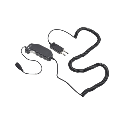 TELEX Cable adaptador con PTT y desconexión rápida para diadema de despacho Telex MOD: LC1500