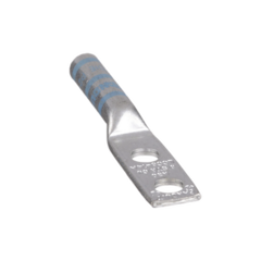 PANDUIT Terminal de Compresión de Barril Largo, de Dos Orificios de 1/4, para Cable 6 AWG, Espacios Entre Orificios de 0.63in MOD: LCC6-14A-L