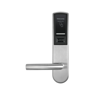 ZKTECO Cerradura IZQUIERDA para hoteles con lectura de tarjetas MIFARE MOD: LH3000L