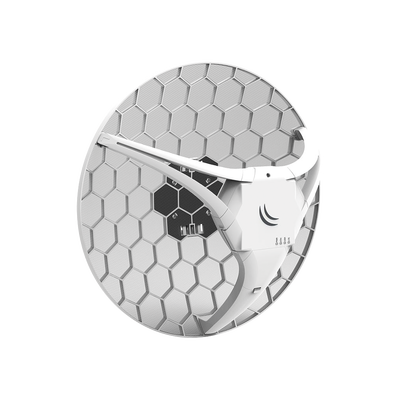 MIKROTIK (RBLHGR & R11e-LTE-US) Cliente 3G/4G/LTE con Antena Integrada de Alta Ganancia de 17 dBi, Bandas(2,4,5,12) MOD: LHG-LTE-KIT-US