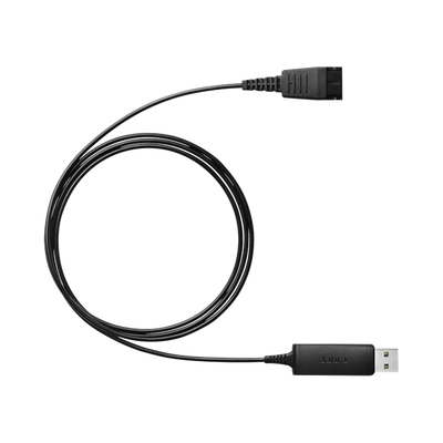 JABRA Jabra Link 230 adaptador USB a QD, para diademas BIZ1500, BIZ2300 y BIZ2400 (230-09) MOD: LINK-230