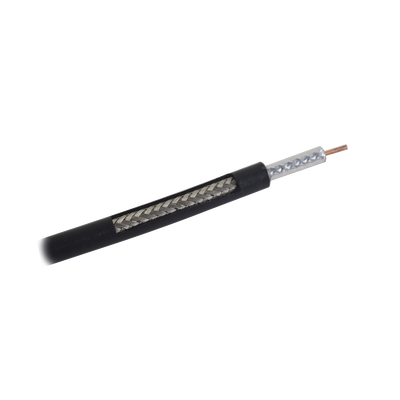 Times Microwave Metro de Cable Coaxial RG-58 , Baja Pérdida de 50 Ohms, Conductor de Cobre Sólido LMR-195