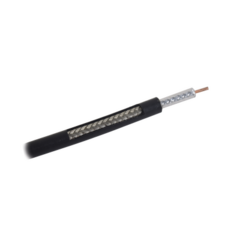 Times Microwave Carrete de 100m, Cable Coaxial RG-58 LMRLW-195, Baja Pérdida de 50 Ohms, Conductor de Cobre Sólido MOD: LMR-LW195/100