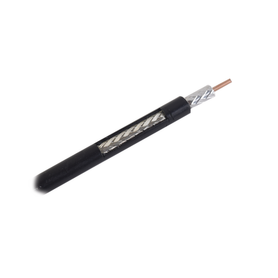 Times Microwave RG-8X, Carrete 100m, Cable Coaxial de Baja pérdida, Conductor Central de Cobre, 50 Ohms MOD: LMR-LW240/100