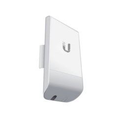 UBIQUITI NETWORKS NanoStation airMAX locoM2 CPE, hasta 150 Mbps, frecuencia 2 GHz (2412-2462 MHz) con antena integrada de 8 dBi LOCOM2