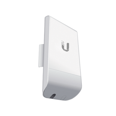 UBIQUITI NETWORKS NanoStation airMAX locoM2 CPE, hasta 150 Mbps, frecuencia 2 GHz (2412-2462 MHz) con antena integrada de 8 dBi LOCOM2