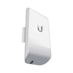 UBIQUITI NETWORKS NanoStation airMAX locoM5 CPE, hasta 150 Mbps, frecuencia 5 GHz (5170-5875 MHz) con antena integrada de 13 dBi LOCOM5