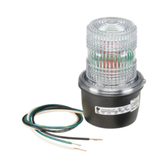 FEDERAL SIGNAL INDUSTRIAL Luz de advertencia LED serie Streamline, 120 Vca, montaje tipo t, claro MOD: LP3TL120C