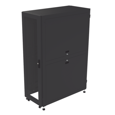LINKEDPRO BY EPCOM Gabinete Profesional para Telecomunicaciones de 37UR, 600 mm de Ancho x 1200 mm de Profundidad. MOD: LP-60120-37U-R2