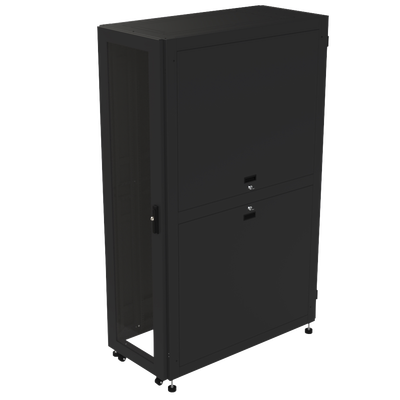 LINKEDPRO BY EPCOM Gabinete para Telecomunicaciones Rack Estándar de 19", 42UR, 600 mm Ancho x 1200 mm Profundidad. Fabricado en Acero. MOD: LP6012042UR2