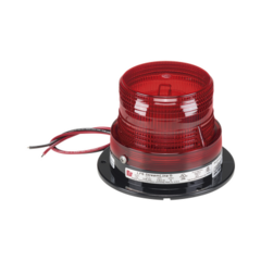 FEDERAL SIGNAL INDUSTRIAL Estrobo Serie Streamline, Mini, 120 Vca, Rojo MOD: LP6120R
