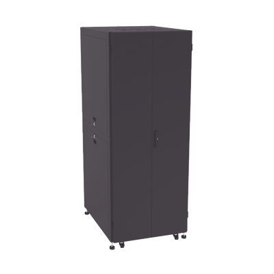 LINKEDPRO BY EPCOM Gabinete Ancho para Telecomunicaciones de 45UR, 800 Ancho, 1000 mm Profundidad. Incluye Iluminación. MOD: LP80-10045-UR2