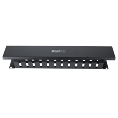LINKEDPRO BY EPCOM Organizador de Cables Horizontal de 19" Metálico, 2 UR. MOD: LPCM-042U