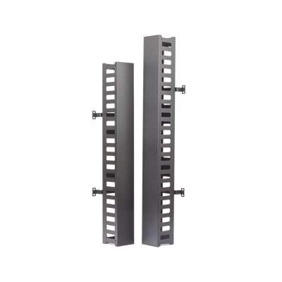 LINKEDPRO BY EPCOM Kit organizador vertical de cable sencillo para rack abierto de 45 unidades MOD: LPCV-45S