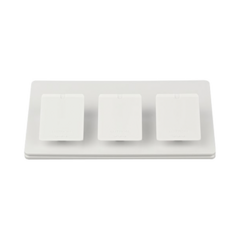 LUTRON ELECTRONICS Base de mesa para controles PICO, para 3 espacios. MOD: LPED3WH