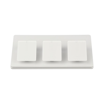 LUTRON ELECTRONICS Base de mesa para controles PICO, para 3 espacios. MOD: LPED3WH