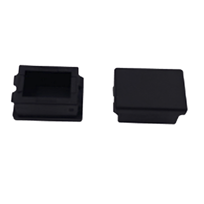 LINKEDPRO BY EPCOM Inserto ciego para placas acopladoras LP-FO-D06 y LP-FO-D12, color negro, Bolsa con 100 pcs MOD: LP-F-BLNK-I