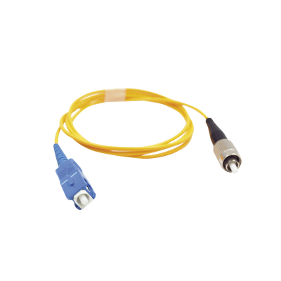 LINKEDPRO BY EPCOM Jumper de Fibra Óptica Monomodo SC/FC Simplex de 1 metro MOD: LPFO6010B1M